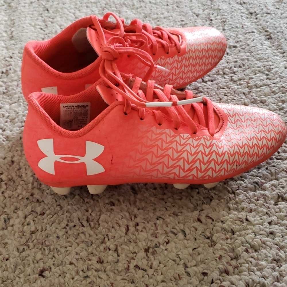 Kids Under Armour soccer cleats